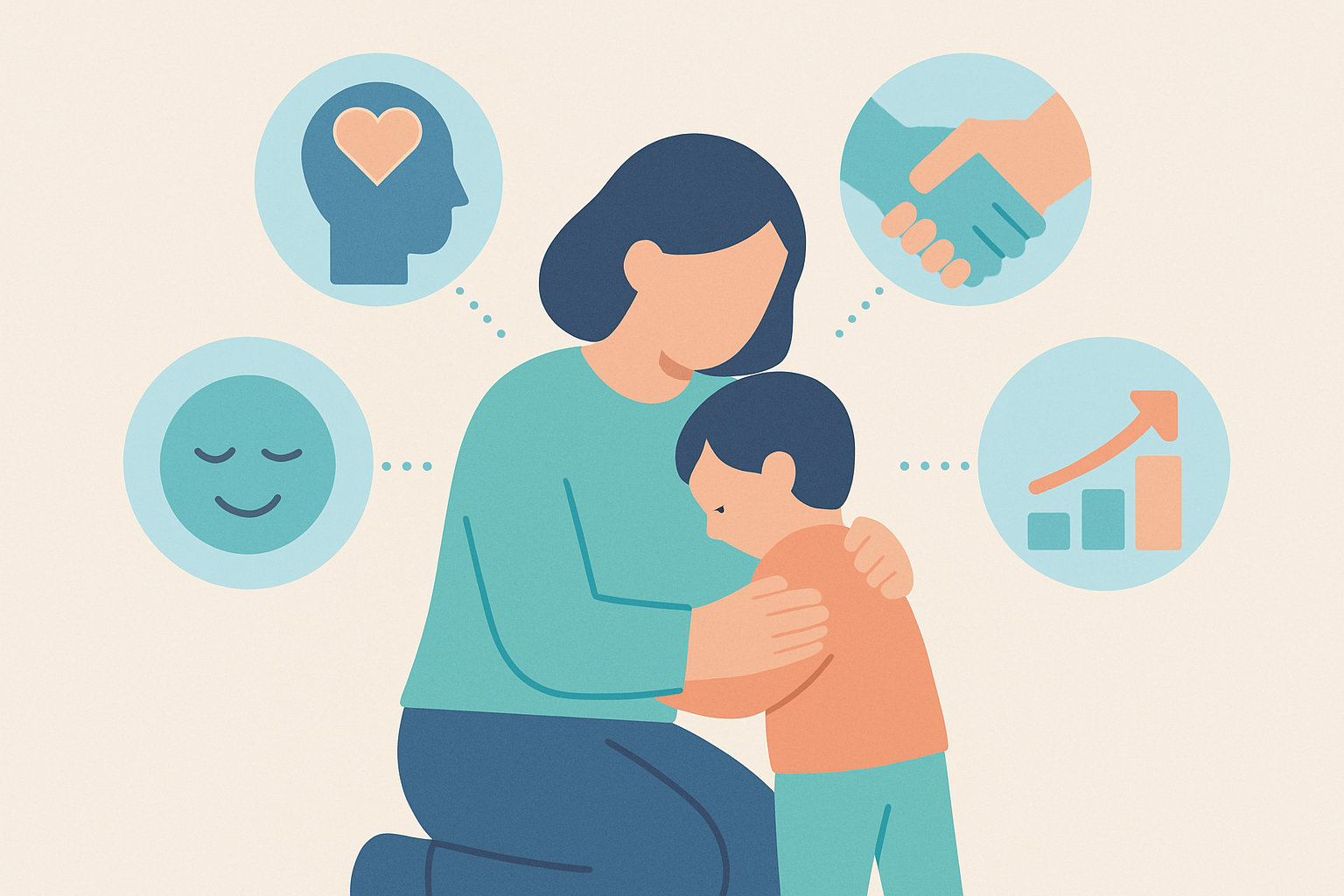 🧒 유아기 정서발달이 중요한 이유를 설명하는 시각적 인포그래픽