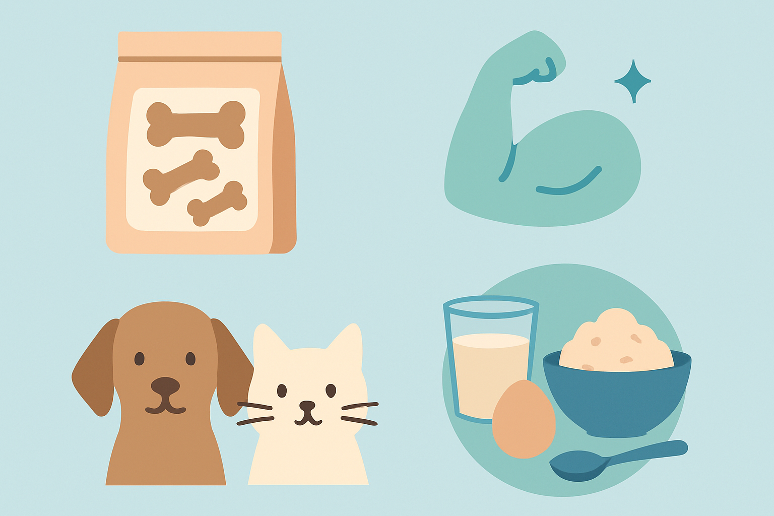 수제 간식의 장점를 설명하는 시각적 인포그래픽