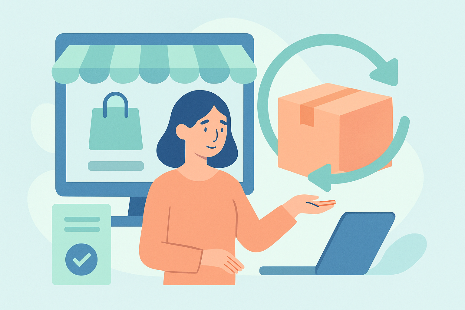 소비자 보호법 환불 규정 단순변심의 개념을 보여주는 인포그래픽